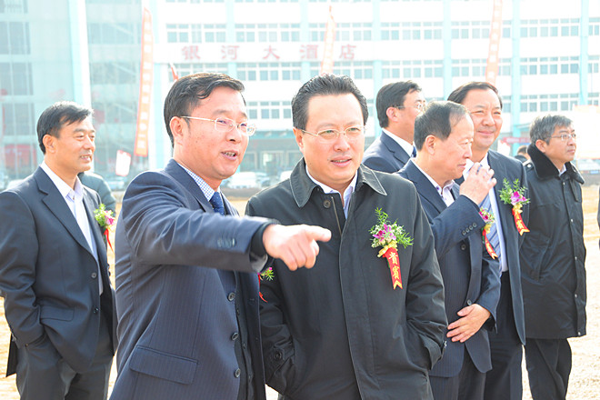 濰坊昌大建設集團開發(fā)的“泰和東郡”項目開工奠基