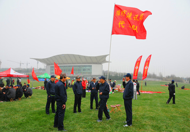 集團公司風箏放飛隊獲團體一等獎